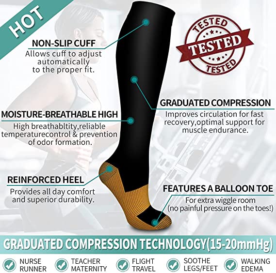 Größe S-XXL Kompression Socken – Crossfit Training Bewertung und Preis