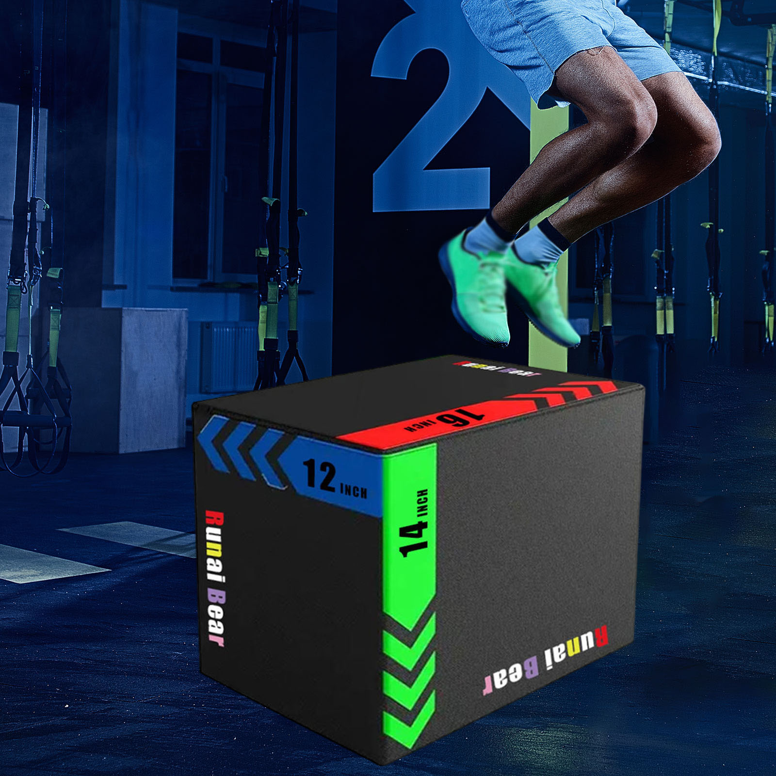 Plyo Jumping Übungsbox, Tragba – Box Jump Plyo Bewertung und Preis