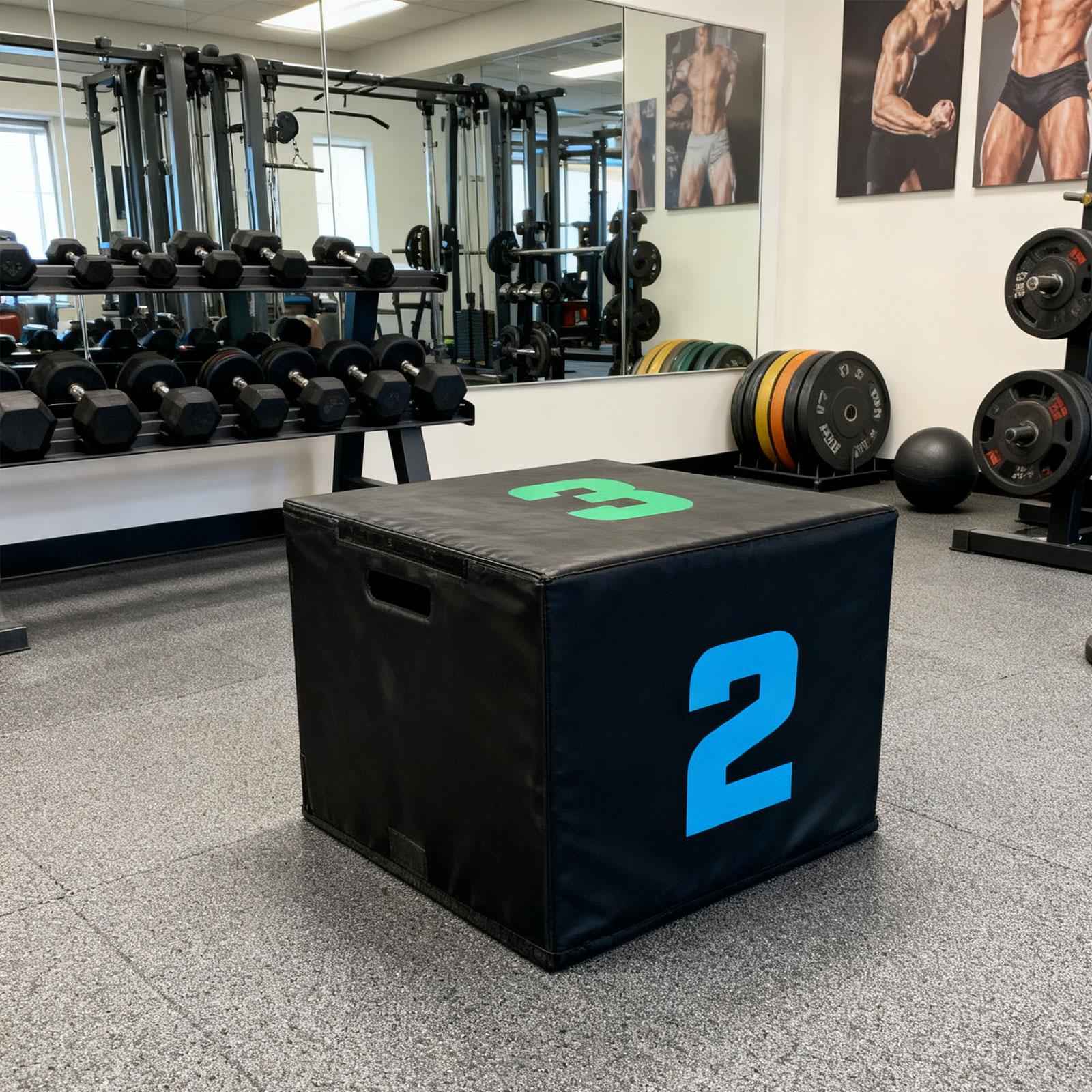 Plyometrische Sprungbox aus PV – Box Jump Plyo Bewertung und Preis