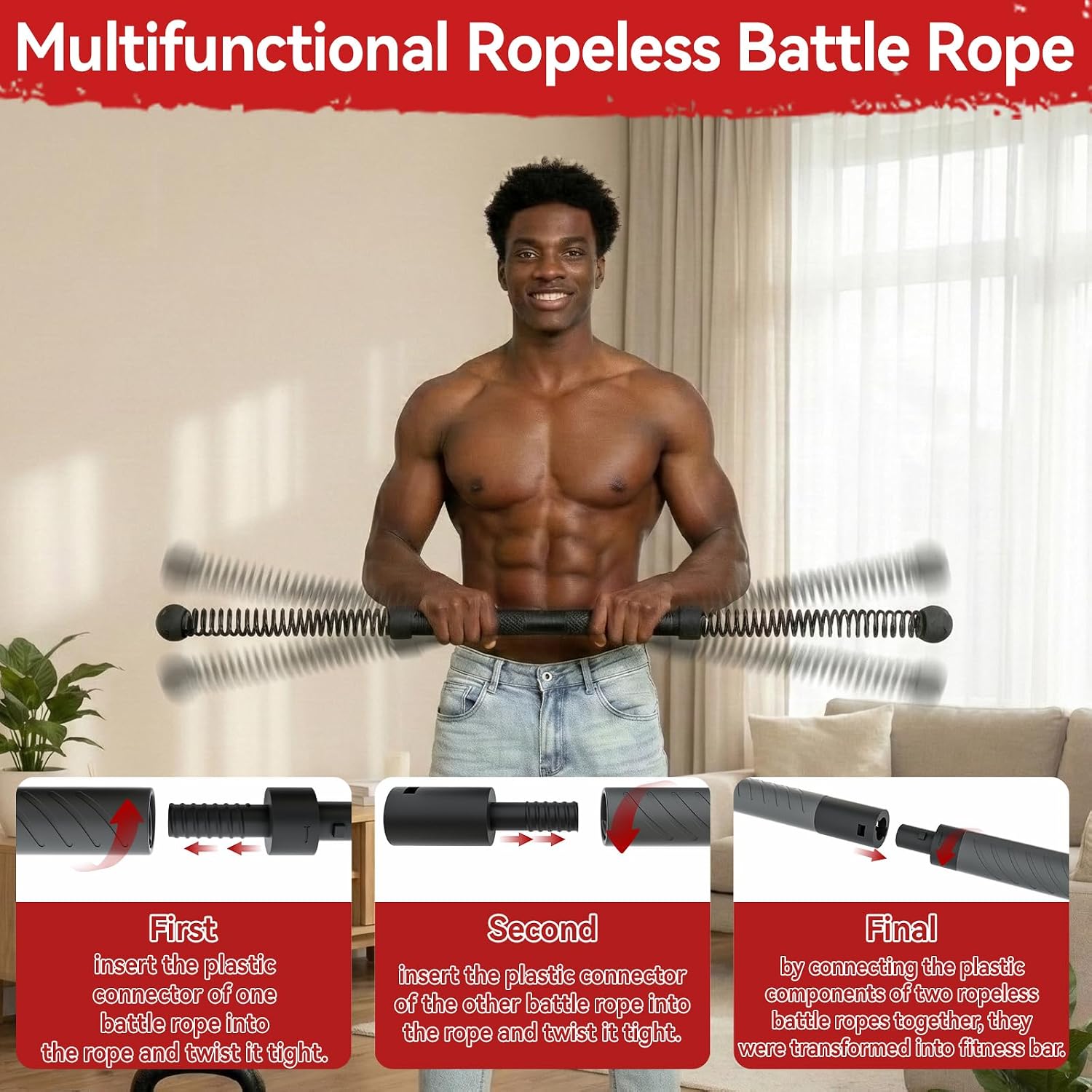 2-in-1 Verbessertes kabelloses – Crossfit Training Bewertung und Preis